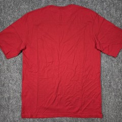 NWT Duluth Trading Co. Longtail T Mens M Relaxed T-Shirt Red Short Sleeve