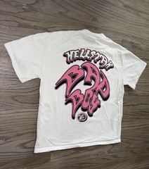 Hellstar Dennis Rodman Bad Boy White T-Shirt Mens Size (S) Streetwear Rap Skate