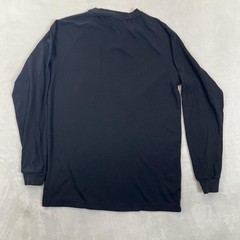 Diamond FR Long Sleeve T-Shirt Mens Small Black Flame Resistant Pocket Workwear