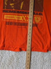 The Notorious Remember B.I.G. Puff Daddy & The Family Tour T Shirt Size L