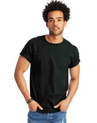 Hanes 5250 Mens Short Sleeve Authentic 100% Cotton Crew Neck Stylish T-Shirt