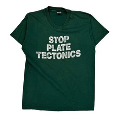 Humorous Slogan Fruit Of The Loom Single Stitch T-Shirt – XL Green Cotton