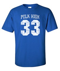 Polk High tee Al Bundy Married With Children Funny No Ma’am Football T-Shirt