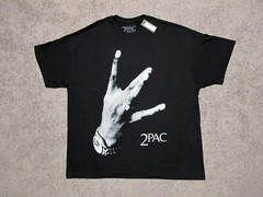 Licensed 2PAC “All Eyez On Me” black oversized t-shirt men’s sz XL tupac shakur