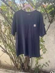 Carhartt Men’S K87-NVY Large Short Sleeve T-Shirt – Navy