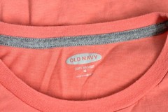 Men’s Old Navy Soft-Washed Crewneck T-Shirt Pocket MEDIUM Gray PRE-OWNED