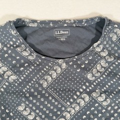 L.L.Bean Paisley Crew Neck Women’s Large T-Shirt Casual Outdoors Hiking