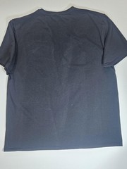 Tommy Hilfiger Shirt Mens XL Black Small Flag Logo Crewneck Casual Stretch Basic