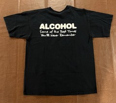Braid Paisley Alcohol Band Shirt – Dual Sided – Size Large