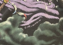 Liquid Blue Vintage Original 1994 Wizard X-Large All Over Print Single Stitch