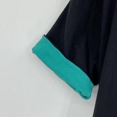 Vtg Velva Sheen Single Stitch TShirt Roll Cuff Mickey Mouse Florida Black XL