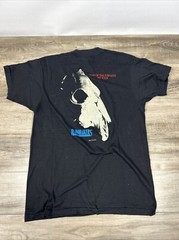 Vintage 1987 Screen Stars Rainmakers Tornado T-Shirt Men’s L Black Graphic Tee