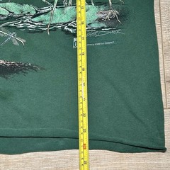 Vintage 1994 Mallard Duck T Shirt L Wildlife Nature Waterfowl Raw Hem Boxy VTG