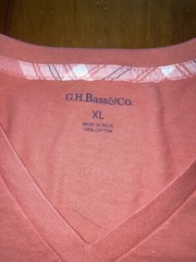 G.H. Bass & Co. Men’s T-shirt NWT XL Top Short Sleeve Graphic Print New Tee