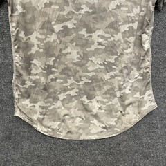 BYLT Premium Basics Drop-Cut Shirt Men’s S/S Camouflage Size L Gray