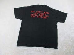 VINTAGE Pulp Fiction Shirt Mens Extra Large Black Promo Movie Cotton USA 1994*