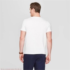 Men’s Every Wear V-Neck T-Shirt – Goodfellow & Co White XL *SEE DEAL!!!*