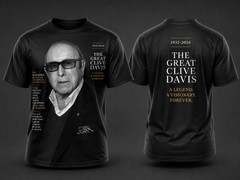 NEW Clive Davis R.I.P 3D T Shirt All Size AOP JU220