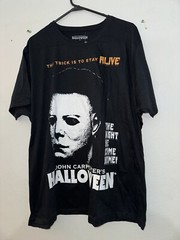 Halloween Michael Myers Men’s 2X T Shirt John Carpenter Night He Came Home NWOT