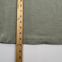 Mugsy Sage Green Cashmere Blend Long Sleeve Henley Shirt Mens Size Medium