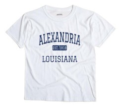 Alexandria Louisiana LA T-Shirt EST