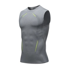 Mans Compression Tank Top Men Gym Shirt Sleeveless Quick Dry Sportswear Male Fit