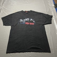 Vintage 2000 Y2K The Sopranos T Shirt L HBO Promo Official Sopranos Merchandise