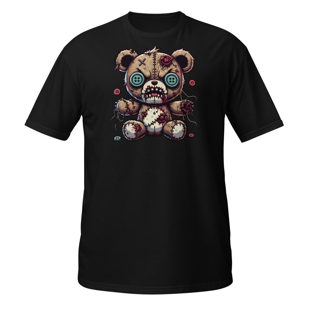 Halloween Zombie Teddy Bear Shirt – Creepy Cute Voodoo Stuffed Toy