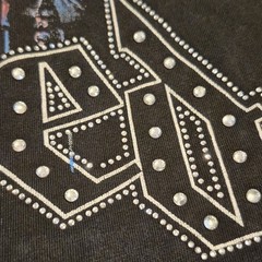 Godspeed NY Space Tour Astronaut All-Over Tee Black Mens Small NWT Rhinestone…