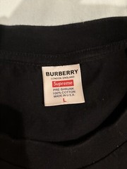 Supreme x Burberry Black Box LogoTee SS22
