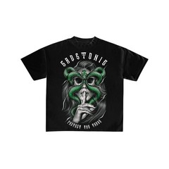 Medusa Snake Mask Gothic Graphic T-Shirt