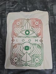 Imagine Dragons Loom Alt Merch Studio Album Unisex Ivory TShirt SZ Large
