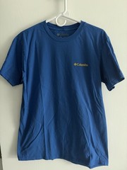 Columbia Men’s logo graphic tshirt lot of 6 size large fishing hiking