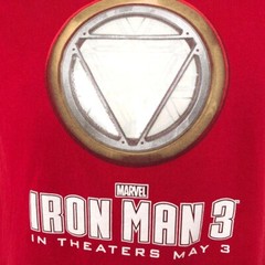 Iron Man 3 T Shirt Mens Size Small Red Marvel Comics Movie Promo Tee