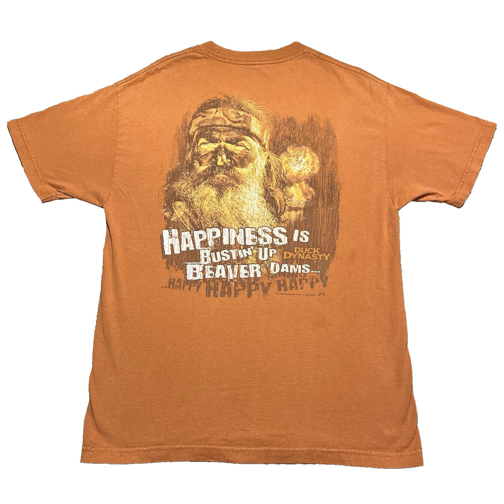 Duck Dynasty Shirt L Phil Robertson 2012 A&E Graphic Tee Mens