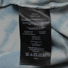 Volcom Stone Dye T-Shirt Mens Large Celestial Blue Tie Dye Modern Fit A5232200