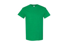 Bulk Lot Gildan Men Heavy Cotton Plain Short Sleeves T-Shirt 5000 (Pack Of 5)