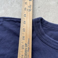 Vintage 90s Champion Michigan T Shirt Made in USA Navy Collegiate Tee Size L