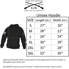 Grunt Style Super Patriot 2.0 Pullover Hoodie – Navy Blue