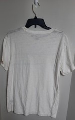 Allegiant True To Form Mens Crew Neck T Shirt Pocket Tee Size L White Beachy