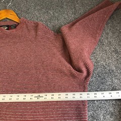 Dockers Levis Shirt Men Large Red Blue Striped Y2K Skate Surf Vintage Boxy Baggy