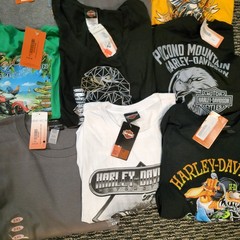 Harley-Davidson Dealership Mens T-Shirts – Bulk Resellers Lot Size 5XL 15pcs NWT