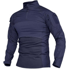 Mens Outdoor Long Sleeve Shirt 1/4 Zip Hiking Fishing Sweatshirt
