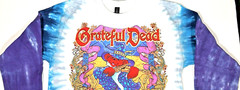 Grateful Dead Terrapin Moon Front/Back Graphic Tie Dye T-Shirt Size Large New