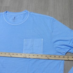 JOHNNIE O Mens 2XL XXL T SHIRT BRENNAN 2.0 MALIBLU BLUE LONGSLEEVE GOLF SURF TEE