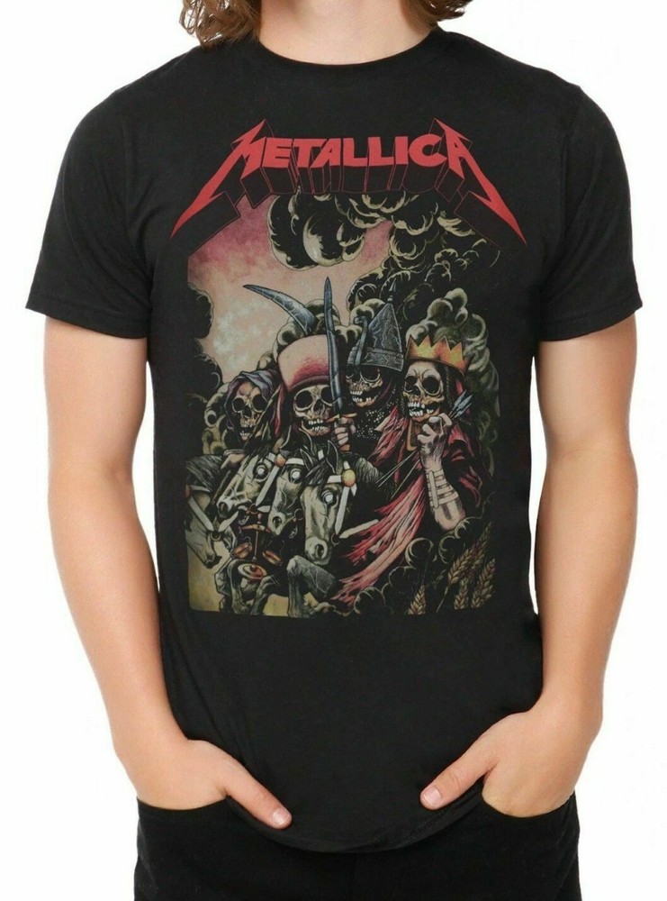 Metallica THE FOUR HORSEMEN T-Shirt NEW XS-3XL 100% Authentic & Official