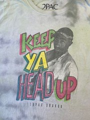 **Vintage** 2Pac Shakur Keep Ya Head Up T-Shirt – Hip Hop Men’s Size M Tupac