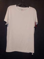 SPANX Mens Zero Sculpt Crewneck T-shirt Sz L, White Cotton & Modal NWT