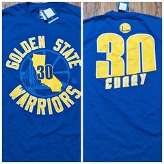 Stephen Curry Golden State Warriors Majestic SHIRT (Medium) NWT Basketball Steph
