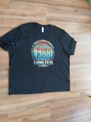 Vintage 1988 Limited Edition Shirt 38 year old 38th Birthday Gift Unisex 5XL